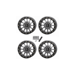 Frontline 223 Gray Beadlock Wheels