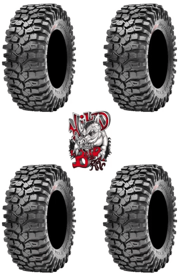 Maxxis Roxxzilla ML7 Radial Tires (Competition) 35-10-15 (Full Set)