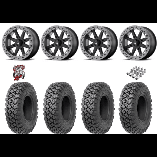 Valor Off-Road Alpha 35-10-15 Tires on MSA M31 Lok2 Beadlock Wheels