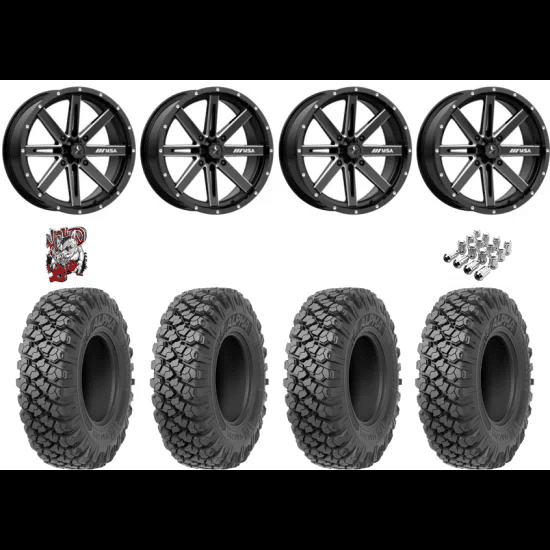 Valor Off-Road Alpha 35-10-15 Tires on MSA M41 Boxer Wheels