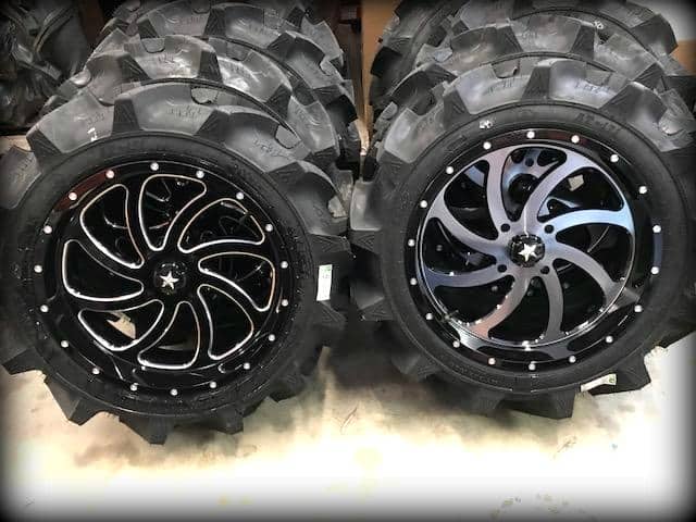 BKT AT 171 Tire and Wheel Package