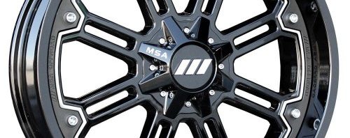 37-9.5-20 BKT TR171 (6 Ply) (Deep Tread) Mounted on MSA M30 Throttles – Big Wheel Kit with Free Shipping!